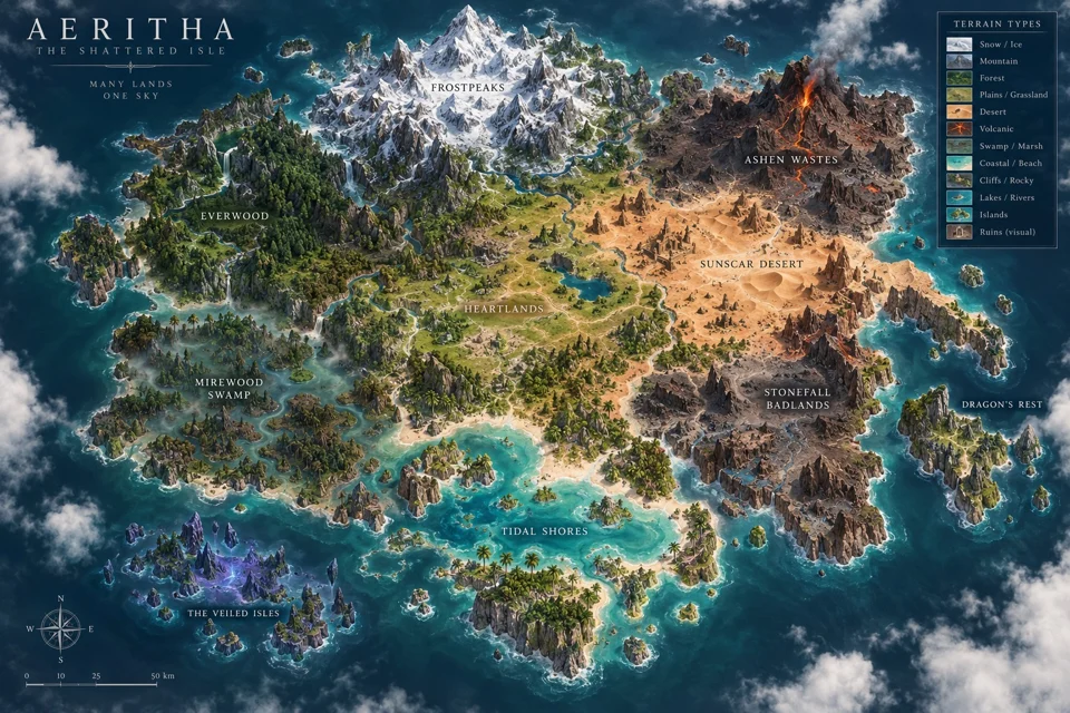 Map image used as a worldbuilding reference